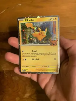 Pokemon TCG 1 Pikachu Trick or Trade Booster Bundle 2023 062/193 Holo Common - Image 1