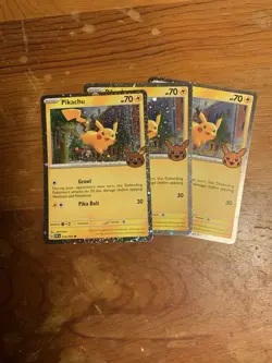 Pokemon TCG 1 Pikachu Trick or Trade Booster Bundle 2023 062/193 Holo Common - Image 2