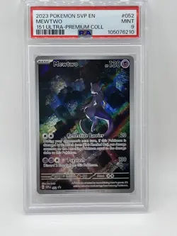 Mewtwo 052 PSA 9 Mint Pokemon 151 Ultra Premium Collection Promo 2023 SVP EN - Image 3