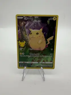 2021 Pokemon SWSH Celebrations Pikachu Holo #005/025 - Image 1