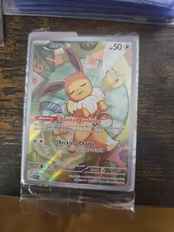 Pokemon TCG Eevee 173 Holo Promo Prismatic Evolutions Sealed - Image 1