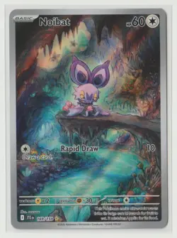 2025 Scarlet & Violet Series - Journey Together Noibat #169 Illustration Rare - Image 1