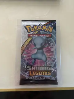 Pokemon Shining Legends Booster Pack (x1) - Factory Sealed NEW MEWTWO RARE MINT - Image 1