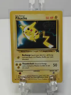 Set Of 4 POKEMON FIRST MOVIE PROMO 1999 Electabuzz Mewtwo Pikachu Dragonite - Image 5