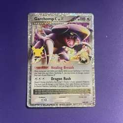 Pokemon TCG Garchomp C Lv.X 145/147 25th Anniversary Celebrations - Image 1