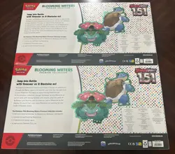 Lot of 2 Pokemon Scarlet And Violet 151 Blooming Waters Premium Collection Boxes - Image 2