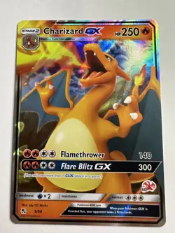 Charizard GX 9/68 Charizard Stamped Promo Battle Academy 009/068 Pokemon TCG - Image 1