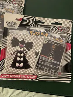 Pokemon TCG White Flare Tech Sticker Collection 2 - Factory Sealed - New - Image 2