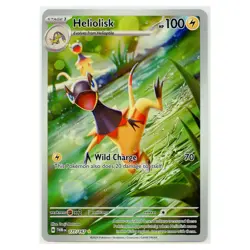 2024 Pokemon Heliolisk SV Twilight Masquerade Illustration Rare #177/167 NM - Image 1