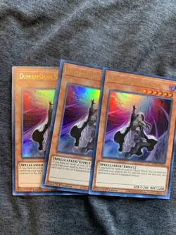 * 3X DIMENSION SHIFTER 3X * (PLAYSET) 1ST EDITION ULTRA RARE MP22-EN263 YUGIOH! - Image 1