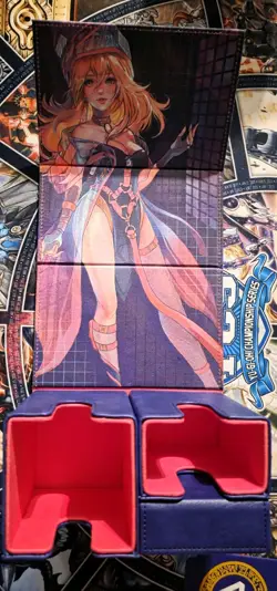 Dark Magician Girl Cyber DekTech Deck Box Gem Accessories Not Sealed(Unused) - Image 2