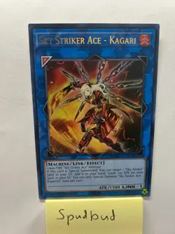 Sky striker Ace - Kagari Ultra Rare MAMA-EN005 (Lightly Played 1st Edition) - Image 1