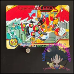 Mega MAN X Mega Mission Card 24 Storm Eagle L CAPCOM BANDAI Japanese Rockman - Image 1