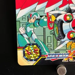 Mega MAN X Mega Mission Card 24 Storm Eagle L CAPCOM BANDAI Japanese Rockman - Image 3