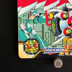 Mega MAN X Mega Mission Card 24 Storm Eagle L CAPCOM BANDAI Japanese Rockman - Image 4