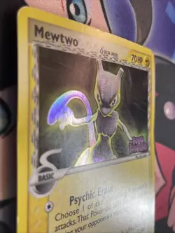 Mewtwo Delta Species 24/110 MP Reverse Holo Holon Phantoms Stamped Pokemon Card! - Image 4