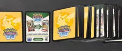 Pokemon Trading Card Game Live code cards (total of 162 cards) - Image 1