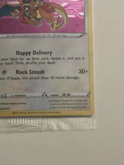 Pokemon TCG Special Delivery Bidoof SWSH177 Black Star Promo Card Sealed - Image 4