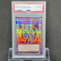 PSA 10 YU-GI-OH! JP Card Black Luster Soldier Envoy of the Beginning 25DS-JP002 - Image 1
