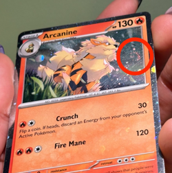 1 Swirl 🌀 Cosmo Holo Arcanine SVP 011 Black Star Promo Pokemon Card Promo LP - Image 1