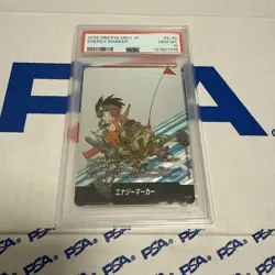 SON GOKU 2025 DRAGON BALL SUPER CARD GAME #E-45 ENERGY MARKER PSA 10 Japanese - Image 1