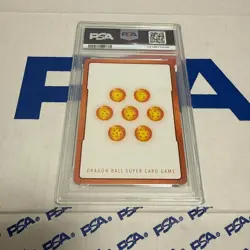 SON GOKU 2025 DRAGON BALL SUPER CARD GAME #E-45 ENERGY MARKER PSA 10 Japanese - Image 2