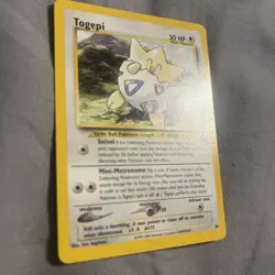 Togepi #30 Black Star Promo WOTC Pokemon Card NM ++ - Image 2