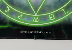 Yu-Gi-Oh Card Game Yugi 1996 Konami Cardboard Folding Playmat Shonen Jump - Image 5