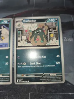 Trubbish 59 & Garbodor 60 White Flare 2 Card Lot Pokemon NM - Image 3