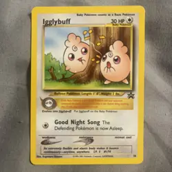 Igglybuff #36 - Black Star Promo - WoTC Pokemon Card - Near Mint / Mint - Image 1