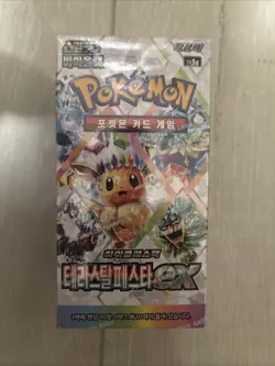 Pokemon Card Scarlet&Violet EX Booster Box Terastal Festival sv8a Korean ver. - Image 1