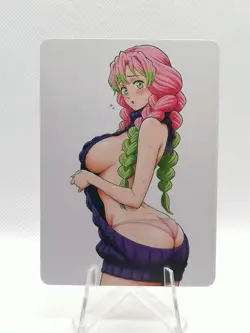 Mitsuri - Demon Slayer - ACG Sexy Adult Anime ACG Waifu Card - Image 2