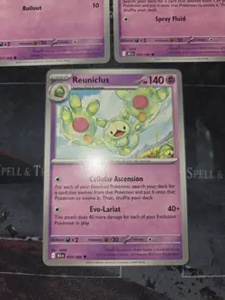 Solosis 37, Duosion 38, Reuniclus 39 Black Bolt 3 Card Lot Pokemon NM - Image 3