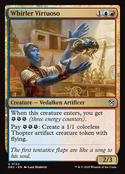 Whirler Virtuoso Commander: Aetherdrift NM MTG Non-Foil - Image 1