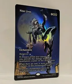 Magic The Gathering - Nine Lives NM Borderless Foil #3 MTG Marvel Universe - Image 3