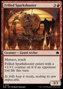 x1 Frilled Sparkshooter BLB Bloomburrow MTG 136 COMMON M/NM- Free Shipping - Image 1