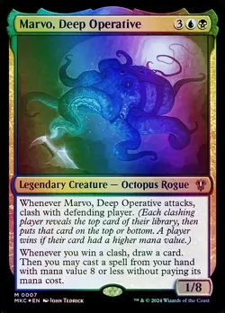Marvo, Deep Operative M Commander: Murders at Karlov Manor NM MTG Foil - Image 1