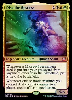 Disa the Restless Commander: Modern Horizon 3 NM MTG Foil - Image 1