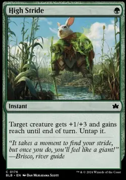 x1 High Stride BLB Bloomburrow MTG 176 COMMON M/NM - Free Shipping - Image 1