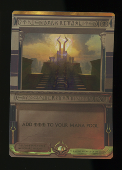 Dark Ritual - Foil - MTG Masterpiece Series: Amonkhet Invocations - RareCo - Image 1