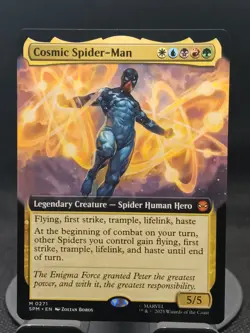 Cosmic Spider-Man #271 EXTENDED NM/M MTG Spiderman Magic Card - Image 1