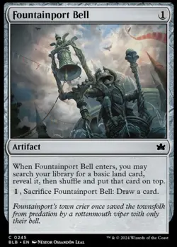 x1 Fountainport Bell BLB Bloomburrow MTG 245 COMMON M/NM - Free Shipping - Image 1
