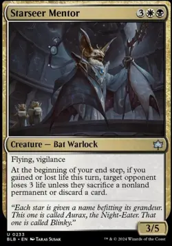 x1 Starseer Mentor BLB Bloomburrow MTG 233 UNCOMMON M/NM - Free Shipping - Image 1