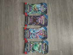 Pokemon TCG Twilight Masquerade Sleeved Booster Pack Lot - 4 packs Artworks - Image 1