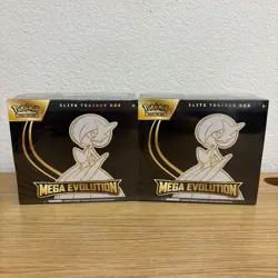 LOT OF 2 Pokemon TCG Mega Evolution Gardevoir Elite Trainer Box ETB NEW & SEALED - Image 1