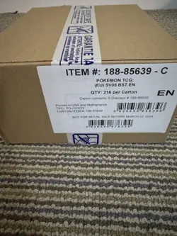 Pokemon TCG Temporal Forces Booster Box Case (x6 Boxes) Factory Sealed / New - Image 1