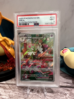 Pokemon TCG Kirlia 212/198 SV01: Scarlet & Violet Base Set Holo PSA 9 - Image 1