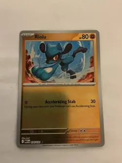 Riolu (Reverse Holo) 076/132 - Mega Evolution - Pokemon - NM/M English - Image 1