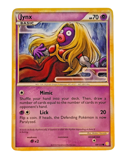 Jynx 69/123-HeartGold SoulSilver 2010 -Non Holo Common TCG Pokemon LP/NM - Image 1
