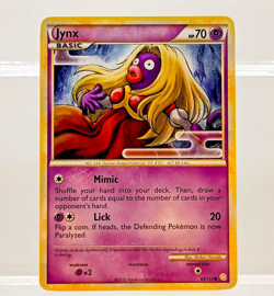 Jynx 69/123-HeartGold SoulSilver 2010 -Non Holo Common TCG Pokemon LP/NM - Image 3
